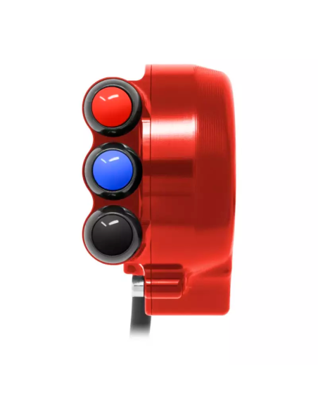 JETPRIME JP ACC 009 R Control del acelerador con interruptor de manillar JETPRIME integrado APRILIA ROJO