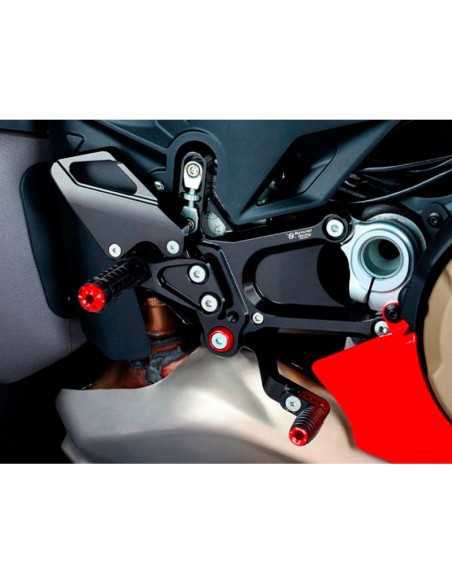 Estriberas BONAMICI RACING para DUCATI PANIGALE V4 / V4S 2025