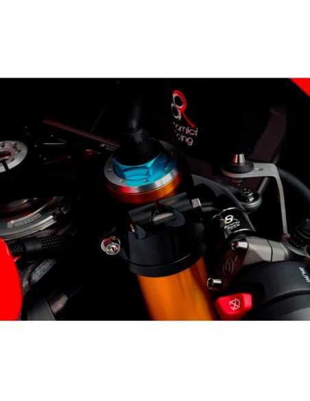 Semimanillares BONAMICI RACING sin elevación de 53 mm de diámetro para Ducati Panigale V4-V4S 2025