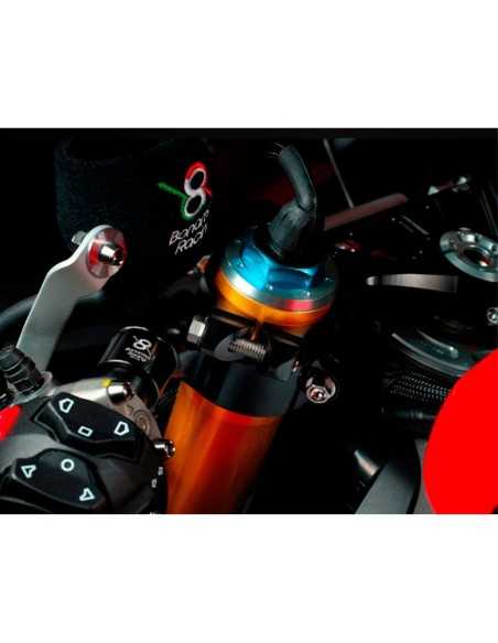 Semimanillares BONAMICI RACING sin elevación de 53 mm de diámetro para Ducati Panigale V4-V4S 2025