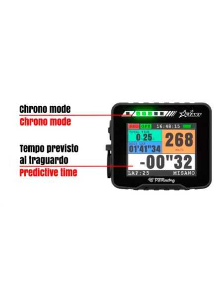 CRONÓMETRO PZ RACING GPS 50HZ START BASIC
