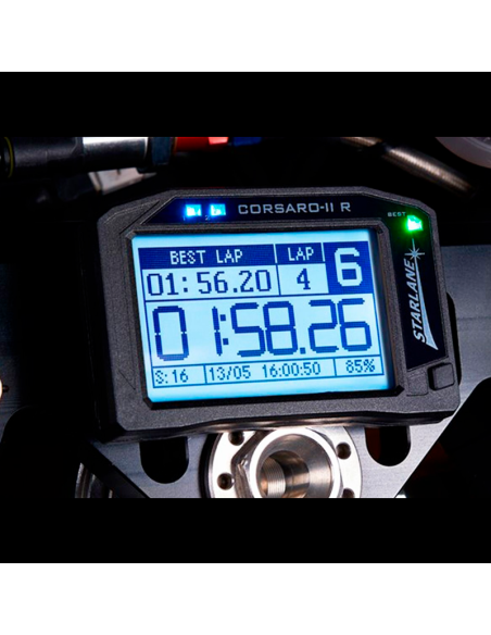 STARLANE CORS2R PANTALLA STARLANE CORSARO-II R PANTALLA TÁCTIL GPS LAPTIMER YAMAHA YZF-R1 1995-2019