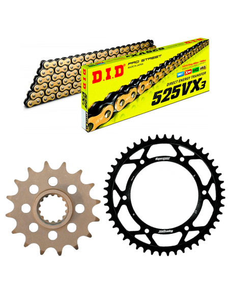 Kit de transmisión DID Reforzado para HONDA CB 650 F 2014-2020
