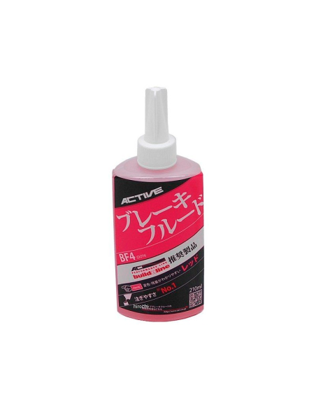 Líquido de frenos rojo DOT4 BF4 Active 210ml