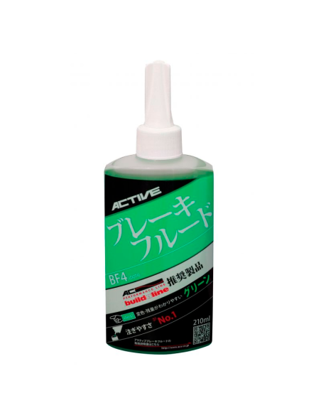 Líquido de frenos verde DOT4 BF4 Active 210ml