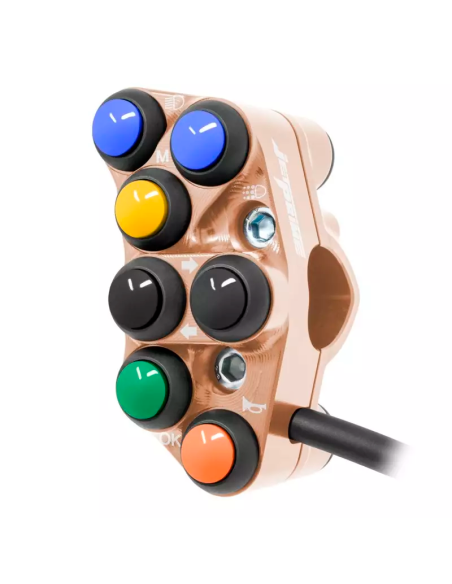 JETPRIME JP PLS 039 C. Interruptor de manillar izquierdo CALLE para TRIUMPH TIGER 900 2020-2024