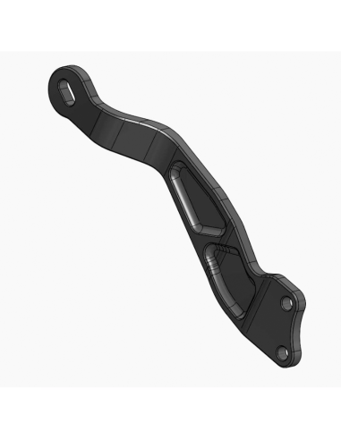 BONAMICI RACING SS_007A REPUESTO SOPORTE DE ESCAPE AKRAPOVIC ESTRIBERAS LATERALES DE FRENO BONAMICI Y011 YAMAHA R1 / M 2015-2022