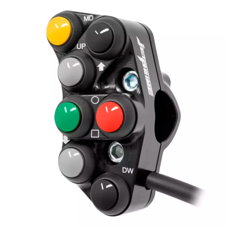JETPRIME JP PLSR 056. Interruptor de manillar izquierdo JETPRIME RACING DUCATI PANIGALE V4 2025