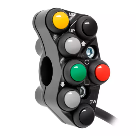 JETPRIME JP PLSR 056. Interruptor de manillar izquierdo JETPRIME RACING DUCATI PANIGALE V4 2025
