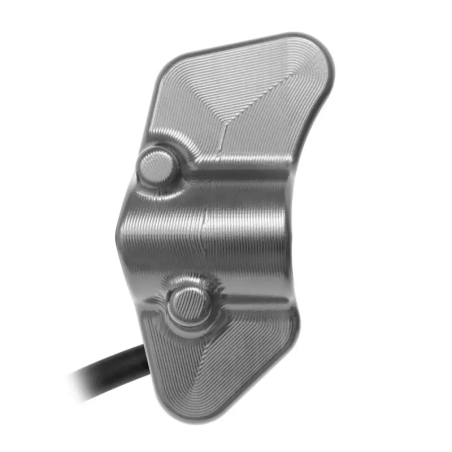 JETPRIME JP PLSR 120 T. Interruptor de manillar izquierdo Racing para Ducati Panigale V4 / S / R TITANIO NUEVO DISEÑO