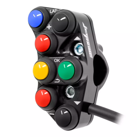 JETPRIME JP PLSR 048. Interruptor de manillar izquierdo JETPRIME RACING KTM DUKE 990 2024