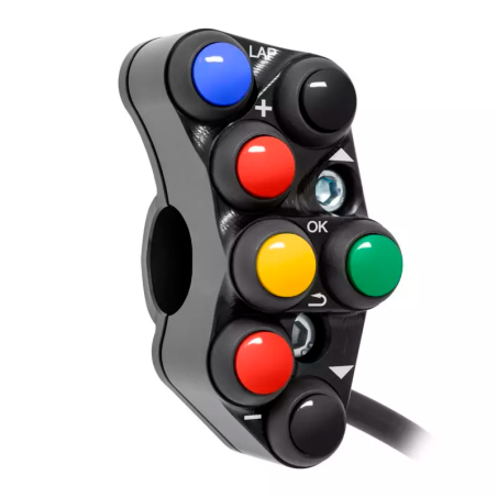 JETPRIME JP PLSR 048. Interruptor de manillar izquierdo JETPRIME RACING KTM DUKE 990 2024