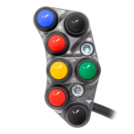 JETPRIME JP PLSR 048 T. Interruptor de manillar izquierdo JETPRIME RACING KTM DUKE 990 2024 TITANIO