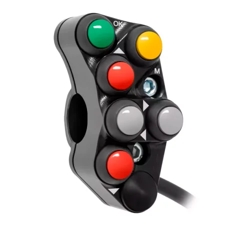 JETPRIME JP PLSR 062. Interruptor de manillar izquierdo JETPRIME RACING Triumph Street Triple 765 R 2023-2024