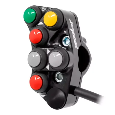 JETPRIME JP PLSR 062. Interruptor de manillar izquierdo JETPRIME RACING Triumph Street Triple 765 R 2023-2024