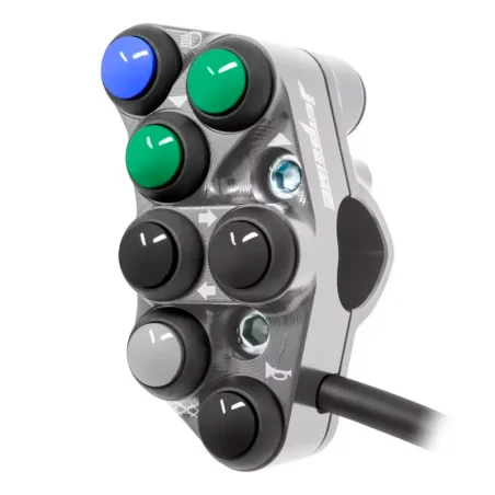 JETPRIME JP PLS 046 T. Interruptor de manillar izquierdo para APRILIA RS 457 2024 TITANIO