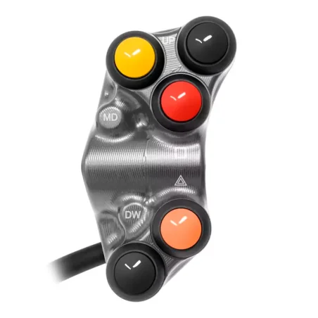 JETPRIME JP PLS 056. Interruptor de manillar izquierdo JETPRIME RACING DUCATI PANIGALE V4 - S 2025 TITANIO