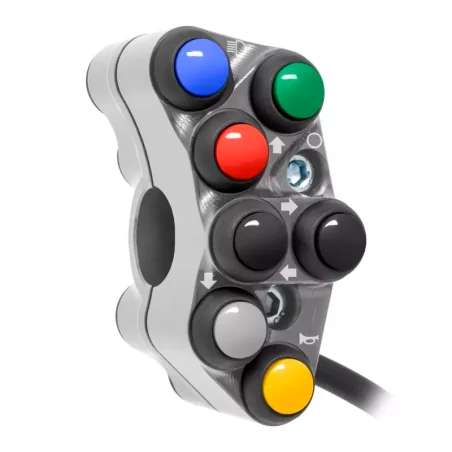JETPRIME JP PLS 056. Interruptor de manillar izquierdo JETPRIME RACING DUCATI PANIGALE V4 - S 2025 TITANIO