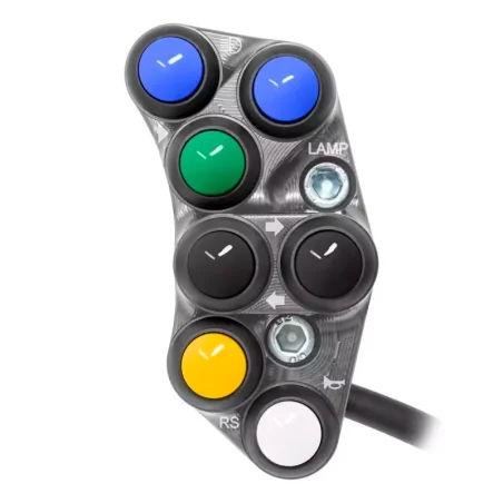 JETPRIME JP PLS 056. Interruptor de manillar izquierdo JETPRIME RACING KAWASAKI ZX-10R - R 2021-2024 TITANIO