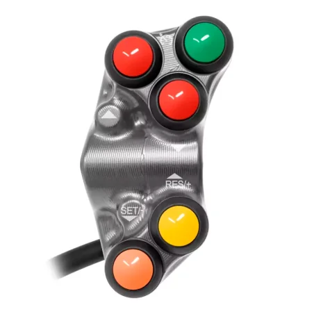 JETPRIME JP PLS 056. Interruptor de manillar izquierdo JETPRIME RACING KAWASAKI ZX-10R - R 2021-2024 TITANIO