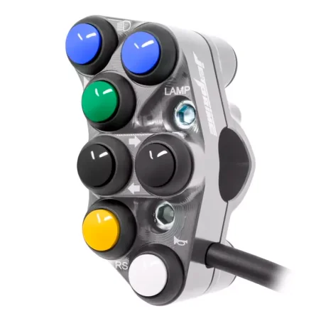 JETPRIME JP PLS 056. Interruptor de manillar izquierdo JETPRIME RACING KAWASAKI ZX-10R - R 2021-2024 TITANIO