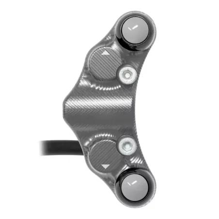 Jetprime JP PLS 044 T Piña Izquierda Carretera 7 botones Jetprime KAWASAKI ZX-6R 636 2019-2022 TITANIO
