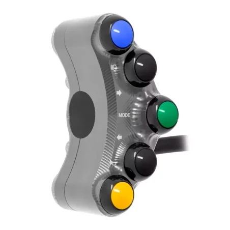 Jetprime JP PLS 044 T Piña Izquierda Carretera 7 botones Jetprime KAWASAKI ZX-6R 636 2019-2022 TITANIO