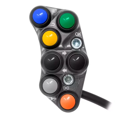 JETPRIME JP PLS 048 T. Interruptor de manillar izquierdo JETPRIME CALLE para KTM 990 DUKE 2024 TITANIO