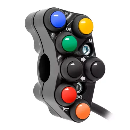 JETPRIME JP PLS 062. Interruptor de manillar izquierdo JETPRIME CALLE para TRIUMPH STREET TRIPLE 765 R 2023-2024