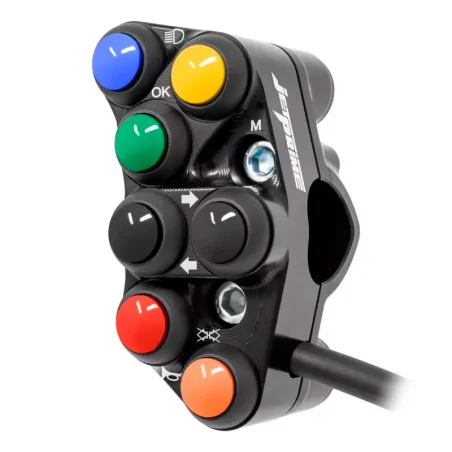JETPRIME JP PLS 062. Interruptor de manillar izquierdo JETPRIME CALLE para TRIUMPH STREET TRIPLE 765 R 2023-2024