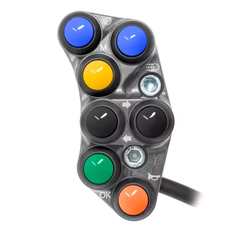JETPRIME JP PLS 039 T. Interruptor de manillar izquierdo JETPRIME para Triumph TIGER 900 TITANIO