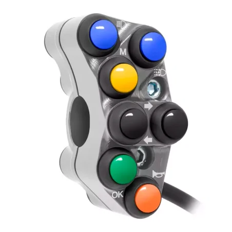 JETPRIME JP PLS 039 T. Interruptor de manillar izquierdo JETPRIME para Triumph TIGER 900 TITANIO