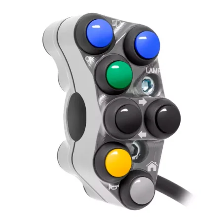 JETPRIME JP PLS 051 T. Interruptor de manillar izquierdo JETPRIME CALLE para YAMAHA XP 560 T-MAX 2022-2024 TITANIO