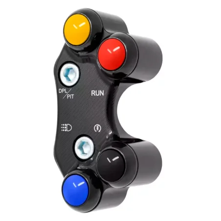 JETPRIME JP PLDB 056 Interruptor de manillar derecho JETPRIME Ducati Panigale V4-S 2025 orificios desalineados