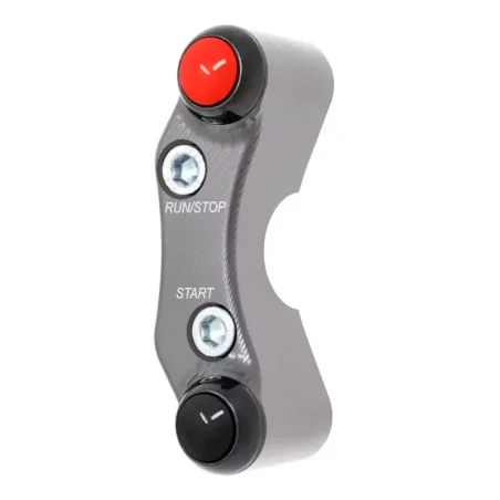JETPRIME JP PLDB 037 Interruptor de manillar derecho JETPRIME KAWASAKI Z900-RS (orificios desalineados) TITANIO