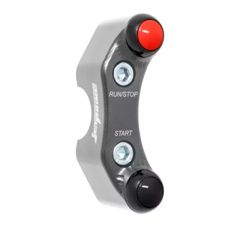 JETPRIME JP PLD 048 Interruptor de manillar derecho JETPRIME KTM 890 ADVENTURE orificios alineados TITANIO