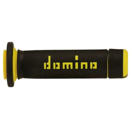 PUÑOS DOMINO ATV NEGRO - AMARILLO CERRADOS REF A18041C4740