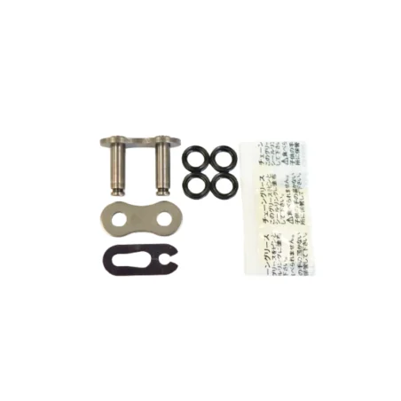 EK CHAIN 520SRX2-STL Enganche de cadena EK tipo clip semi abierto 520SRX2 QX-Ring 520 - Acero / Acero