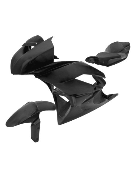 Faserverkleidung ITR für KAWASAKI ZX6R 09-16 Offizieller Wettbewerb