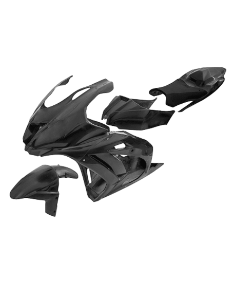 Faserverkleidung ITR für KAWASAKI ZX10R 16-19 Offizieller Wettbewerb