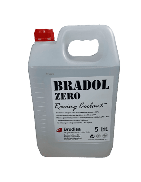 ANTICONGELANTE BRADOL ZERO RACING (5 litros)