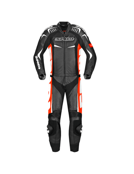 MONO SPIDI TRACK TOURING BLANCO-ROJO FLUOR