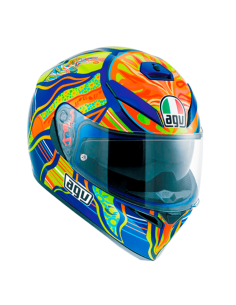 CASCO AGV K-3 SV Pinlock MAXVISION ROSSI 5 CONTINENTES