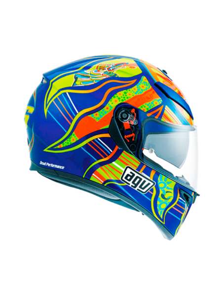 CASCO AGV K-3 SV Pinlock MAXVISION ROSSI 5 CONTINENTES