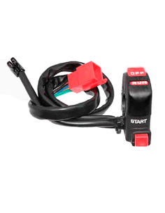 V-PARTS Universal schmaler Stift/Schalter, Ein/Aus und Starter 2