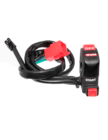V-PARTS Universal schmaler Stift/Schalter, Ein/Aus und Starter