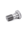 Racord / tornillo banjo simple para bombas Brembo y Accossato. Un solo latiguillo