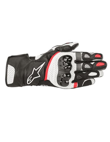 Guantes ALPINESTARS SP-2 V2 Negro Blanco y Rojo
