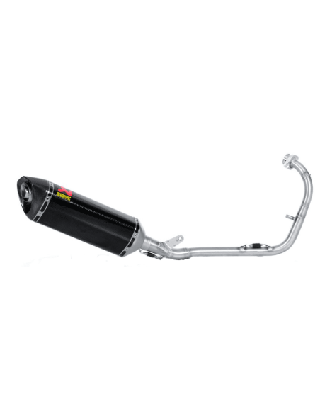AKRAPOVIC ESCAPE COMPLETO RACING CARBON YAMAHA YZF-R 125 2008-2013 S-Y125R1-ZC