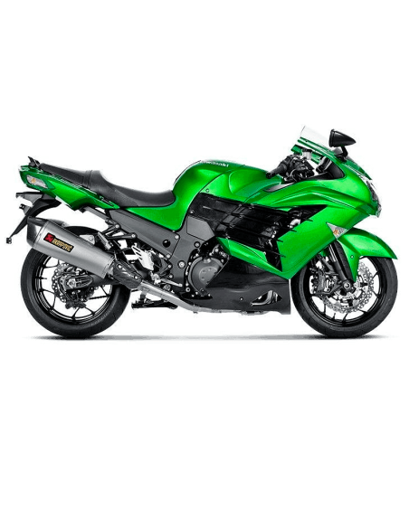 KOMPLETTER RENNAUSPUFF AKRAPOVIC KAWASAKI ZZR 1400 2012-2020
